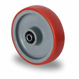 Rad ø 125 mm Serie N2U6 Rollenlager Edelstahl