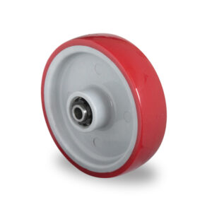 Rad ø 200 mm Serie N2U6 Gleitlager Edelstahl