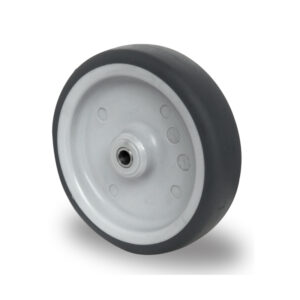Rad ø 80 mm Serie P2W2 Gleitlager Edelstahl
