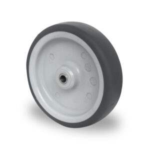 Rad ø 100 mm Serie P2T2 Gleitlager Edelstahl