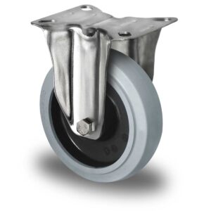 Bockrolle ø 160 mm Serie R4E2 Kugellager Edelstahl