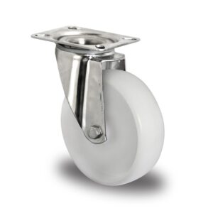 Lenkrolle ø 100 mm Serie N0N0 Gleitlager Edelstahl