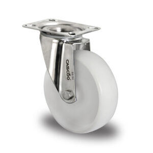Lenkrolle ø 200 mm Serie N0N0 Gleitlager Edelstahl